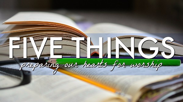 Five Things: Creation by the Word